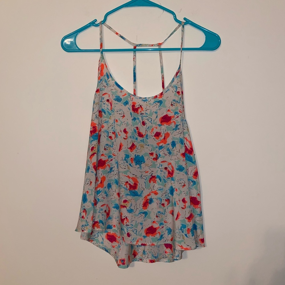 Strappy tank top neon multicolored - Picture 1 of 3